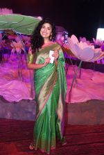 Anjala Zaveri at An Ode To Weaves and Weavers Fashion show at HICC Novotel, Hyderabad on June 21, 2016